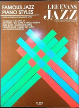 Famous Jazz Piano Styles Lee Evans Jazz 1984 Solo Piano Music Book &amp; rec... - £13.32 GBP