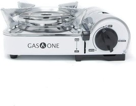 Gasone Gs-800 Emergency Gear Camping Mini Butane Portable Gas Stove,, White. - £30.58 GBP