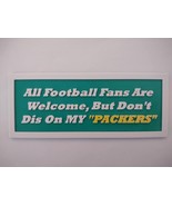 Green Bay Packers Magnetic Fan Sign - $223.42 MXN