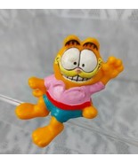 Garfield Figure McDonalds Happy Meal Toy Cat PVC 2&quot; No Car Bike 1981 80&#39;s - $4.85 CAD