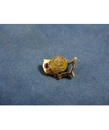 Vintage Estate 10K Yellow Gold Beverly Enterprises Pin With Ruby Stone, ... - €64,68 EUR