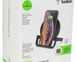 Belkin Wireless Charging Stand 10W for all iphone and samsung models Bra... - $23.75
