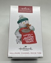 2022 Hallmark Keepsake Hallmark Channel Movie Time Snowman Ornament NEW - £13.89 GBP