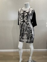 Boutique Moschino Trompe l&#39;oeil dress Bow and Ruffle dress Size 4 - $29.70