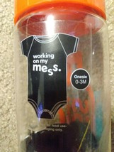 Mess In A Bottle  Infant &#39;Working On My Mess&#39; Bodysuit 0-3 mo - £3.91 GBP