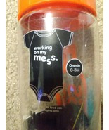 Mess In A Bottle  Infant &#39;Working On My Mess&#39; Bodysuit 0-3 mo - $93.50 MXN