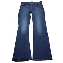 Lucky Brand Pants Womens 8 Blue Bootcut Low Rise Button Dark Wash Denim ... - $28.59