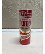 COMET CLEANSER Super Chlorinol Disinfects Red LABEL Unopened Vintage - €18,60 EUR