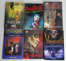 6 Vampire Horror Scary Story Kids Chapter Books Lot Vampirates Cohen Frightville - £9.63 GBP