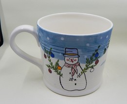 Bath And Body Works 3-wick Candle Holder Holiday 1997 Snowman Sledding - $34.99