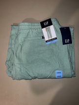 Gap Linen Pull-On Pant Women’s LG Granite Green - $27.71