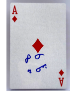 Phil Hellmuth Signed 5x7 Ace of Diamonds  Photo Poker Legend Rare The Po... - $197.99
