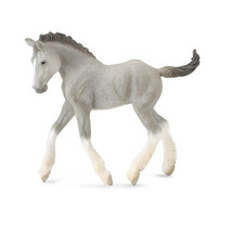 CollectA Shire Horse Foal Figure (Medium) - Grey - £15.64 GBP