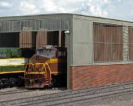 Bachmann 35116  HO Double Stall Engine Shed - £76.32 GBP