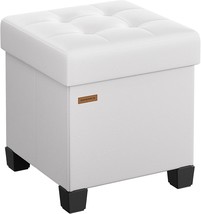 Songmics Storage Ottoman, Cube Ottoman With Legs, 15 X 15 X 15.7 Inches, - $46.99