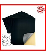 20 Pcs Self-Adhesive Velvet Sheets for Jewelry Boxes &amp; Storage - Black E... - $391.84 MXN
