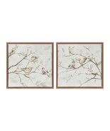 Framed Birds on Branches Canvas Art (Set of 2) - $56.19