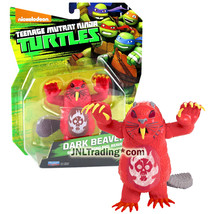 Year 2015 Teenage Mutant Ninja Turtles TMNT 4.5 Inch Tall Figure - DARK BEAVER - £27.64 GBP