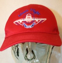 Port & Co Honor Flight DFW red embroidered Plane logo Adjustable Dad cap hat - $49.95