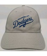 OKLAHOMA CITY DODGERS MINOR LEAGUE BASEBALL CAP HAT Gray Blue Embroidere... - $14.95