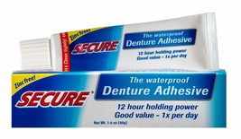 Secure Denture Adhesive Bonding Cream 40g x 8 Packs - Bulk Savings - $63.17