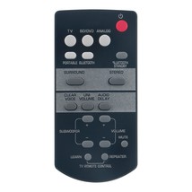 Fsr64 Zg80730 Remote Control Fit For Yamaha Sound Bar Yas-152, Ats-1520,... - £18.73 GBP