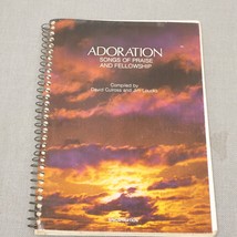 1983 Adoration Songs of Praise and Worship Spiral Bound Paper Back Songs... - $17.81
