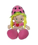 Strawberry Shortcake Plush Doll with Pink Polka Dot Hat and Strawberry S... - $24.26