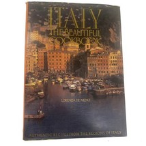 Italy the Beautiful Cookbook Lorenza De Medici Hardcover Press Knapp 1988 - £3.94 GBP