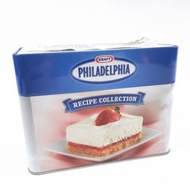 Collectible Kraft Philadelphia Cream Cheese Tin with Recipe Card Collection - £12.61 GBP