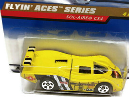 1998 Mattel Hot Wheels Flyin&#39; Aces Series Sol-Aire CX4 #3 of 4 NIB - £10.11 GBP
