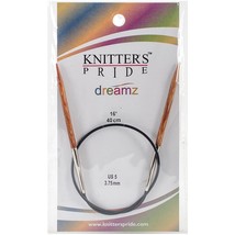 Knitter's Pride-Dreamz Fixed Circular Needles 16", Size 5/3.75mm - $19.99