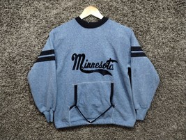 Vintage Pannill Minnesota Sweatshirt Adult Medium Blue Soft - £36.55 GBP