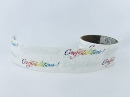 Vintage 1999 Congratulations Mrs. Grossman's Stickers Roll Scrapbooking ... - $40.39