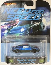 Blue Bugatti Veyron Custom Hot Wheels Retro &quot;Need For Speed&quot; Series w/RR - £137.30 GBP