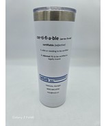 Msis INC (CERTIFIABLE) Tumbler Stainless Steel Flip Slide Lid Vacuum ins... - $32.61 CAD