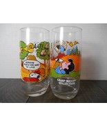 McDonalds Camp Snoopy Collection Drinking Glasses Lot of 2 - $54.42 CAD
