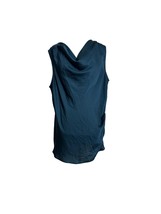 Cabi Womens Size XL Blouse Shirt Top Shell Blue Cowl Neck Sleeveless Sty... - £11.84 GBP