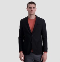 NEW Haggar H26 Men&#39;s Hudson Blazer Slim Fit  Jacket Suit Black Size Medium. P - £27.96 GBP