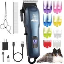 Dog Clippers for Grooming, Cordless,Low Noise, Electric Pet - £41.65 GBP
