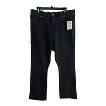 Signature Levi Strauss Womens Jeans Adult Size 14 Hi Rise Kick Boot Blac... - $35.86