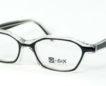 O-SIX 066 210 BLACK /CLEAR EYEGLASSES GLASSES PLASTIC FRAME 47-15-140mm ... - $94.02