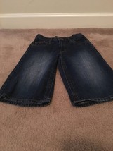 Akademiks Boys Blue Jean Shorts Pockets Size 10 - $28.27