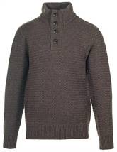 Men&#39;s Funnel Neck Military Sweater - £75.96 GBP