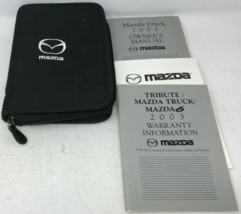 2003 Mazda 6 Owners Manual Ste with Case OEM C02B17085 - £10.43 GBP