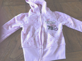 Athletic works Girls pink  embroidered. Hoodie 18   m - $3.59