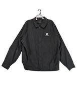 Cutter &amp; Buck Men&#39;s XXL Pebble Beach Golf Black Microsuede Bomber Jacket... - $54.70 CAD