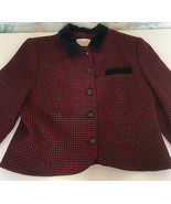 Wool petite VTG pendleton women&#39;s skirt suit pleated skirt matching jacket - €39,50 EUR