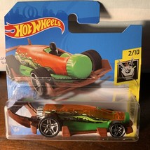 2021 Hot Wheels #6 Experimotors 2/10 CARBONATOR Orange/Green/Brown w/Chr... - $11.76
