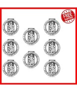 Beautiful St Christopher Medal Clips - 8-Piece Set for Car Organization ... - $31.67